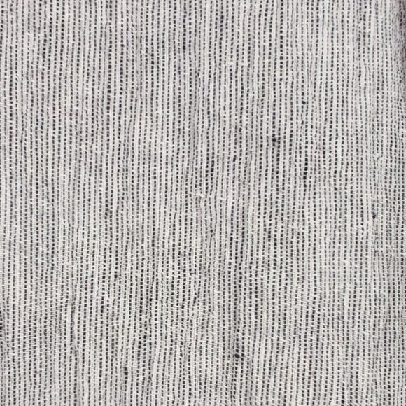 Eileen Fisher Organic Linen Crinkle Shirt Dress Boxy Lagenlook Size L - Picture 11 of 12